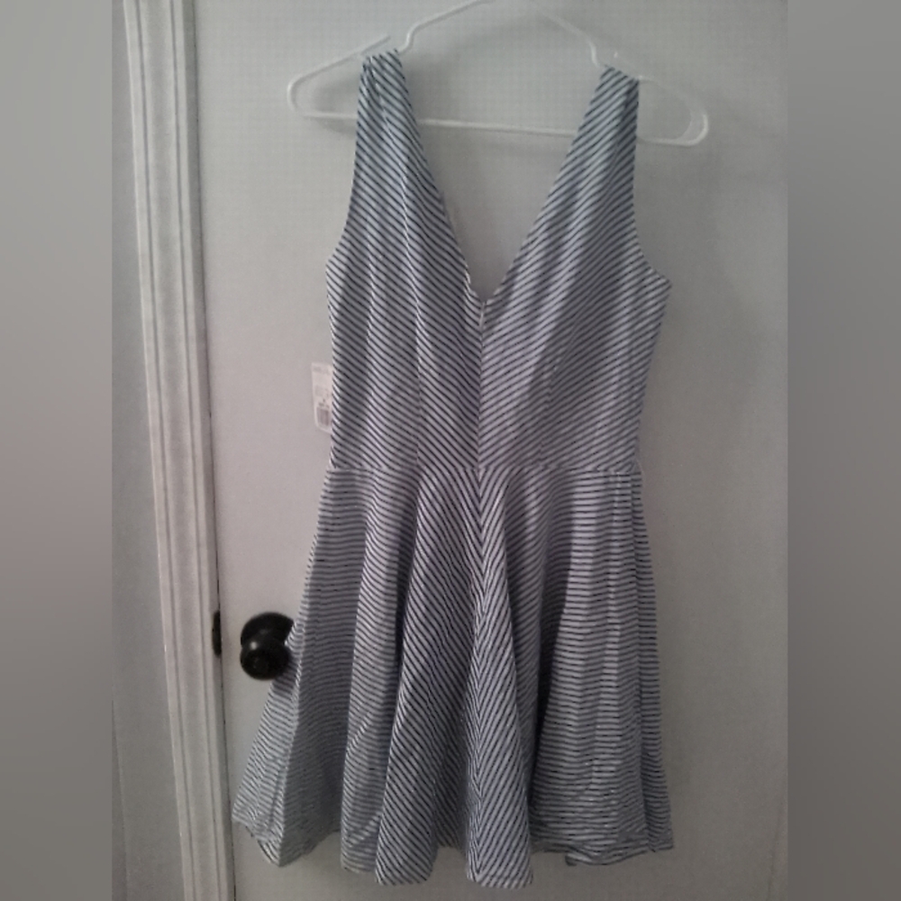 Heritage 1981 Blue and White Striped Top